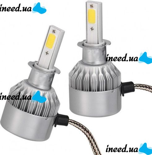 Комплект светодиодных автомобильных LED ламп C6 H3 30W