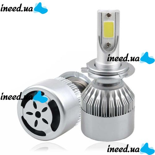 Комплект светодиодных автомобильных LED ламп C6 H7 60W