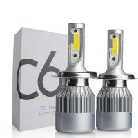 Комплект светодиодных автомобильных LED ламп C6 H7 60W