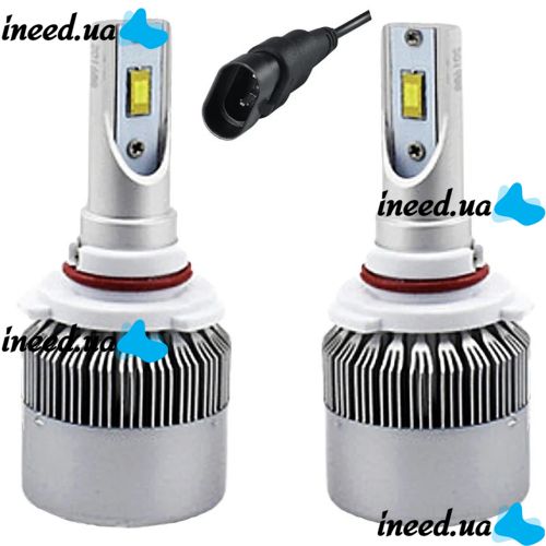 Комплект светодиодных автомобильных LED ламп C6 HB3/9005 32W в противотуманки