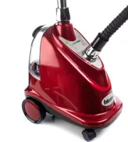 Professional Vertical Steamer Liting LT-6 2000W with Brush and Adjustable Clothes Hanger, Steam Iron, Steam Generator Red