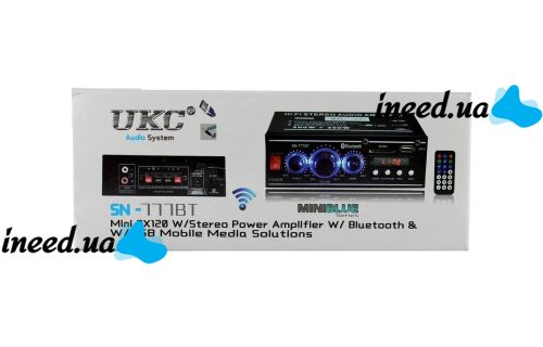 Усилитель UKC SN-777BT караоке Bluetooth