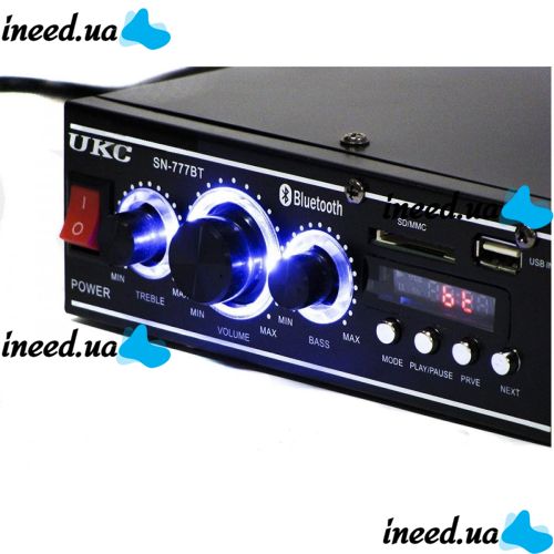 Усилитель UKC SN-777BT караоке Bluetooth