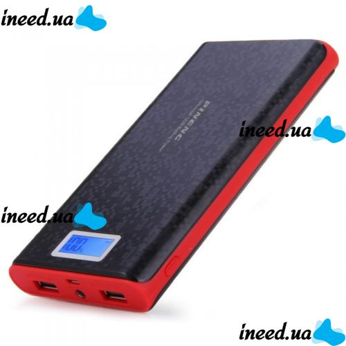 Портативное зарядное устройство Pineng PN-920 Power Bank 40000 mah с LCD дисплеем, экраном