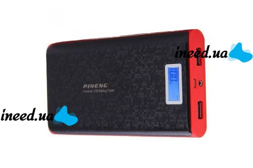 Портативное зарядное устройство Pineng PN-920 Power Bank 40000 mah с LCD дисплеем, экраном