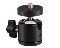 Шарнирная поворотная головка для штатива Accessories Поворотный шаровой адаптер для монопода, Крепление шарнирное для кольцевых ламп и штативов