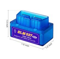 Автомобильный мини диагностический сканер ELM327 OBD2 Bluetooth для диагностики авто