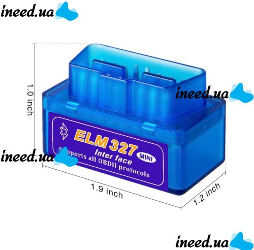 Автомобильный мини диагностический сканер ELM327 OBD2 Bluetooth для диагностики авто