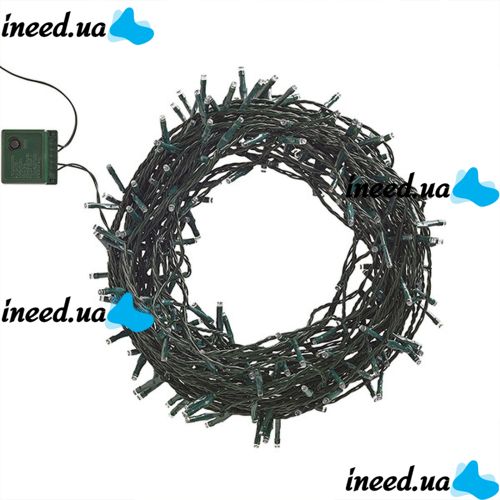 Внутренняя цветная гирлянда 7 м 100 диодов 2977 светодиодная гирлянда Xmas LED 100 M-4 RGB Мультицветная 7м