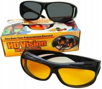 Антибликовые очки для водителя HD Vision WrapArounds 2 в 1 День + Ночь водительские