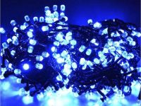 Внутренняя гирлянда Нить Синяя 14 м 200 диодов 0142 светодиодная гирлянда Xmas LED 200 B-1 14м