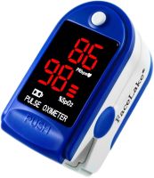Беспроводной пульсоксиметр Pulse Oximeter FingerTec SP02 на кончик пальца для измерения пульса сатурации кислорода Пульсометр на палец с LCD дисплеем