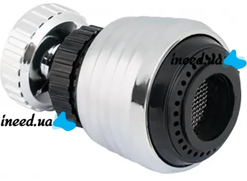 Универсальная поворотная насадка на кран для экономии воды Water Saver, Аэратор на смеситель с поворотом для регулировки воды, Экономитель воды