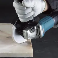 Professional grinder Makita GA5030 720W, Angle grinder 125 mm Makita, Network impeller grinder 11000 rpm 750W from the network Blue