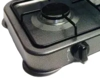 Domotec MS-6603 Table gas burner for 3 burners Portable three-burner gas stove Table cooking surface for bottled gas
