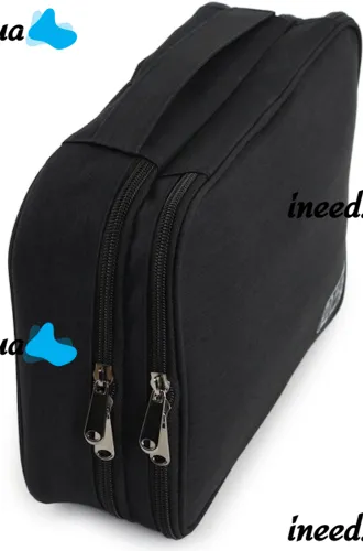 Дорожная сумка органайзер Travel Digital Bag для хранения кабелей, зарядок повербанка, Многофункциональный бокс для цифровых аксессуаров Черный