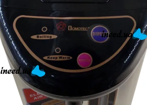 Электрочайник термос термопот Domotec MS-6000 6л литров 800W с дисплеем и поддержанием температуры, Электрический термос чайник с подогревом кипятка