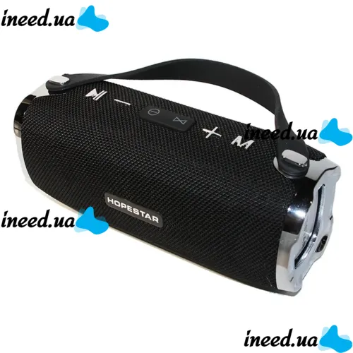Портативная Bluetooth беспроводная стерео колонка Hopestar H24, Влагозащищенная акустика с FM радио и MicroSD H-24