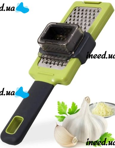 Ручная терка для чеснока Functional Kitchen Gardget, Ручной кухонный измельчитель, чесночница, измельчитель-терка, давилка, прес, сыра шоколада