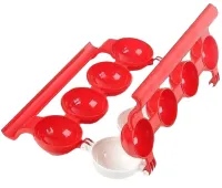 Форма для изготовления фаршированных мясных шариков Stuffed Ball Maker RS-45 фрикаделек с начинкой на 4 ячейки для приготовления котлет из пластика