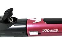 Тонкая плойка для афро кудрей ProMozer Mz-6629 для спиральной завивки волос, Щипцы для создания афрокудрей с регулировкой температуры Фиолетовая