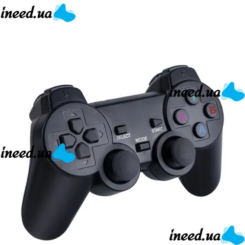 Игровая видео приставка Data Frog Y-3 Lite Green Playstation PS1 с беспроводными джойстиками, HDMI к телевизору 64Гб, 4K 10000 игр Sega Dendy Y3
