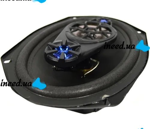 Автомобильные колонки акустика Boschmann BM Audio WJ1-S99V4 500W в авто 2 шт, Овальные 4-х полосные динамики Бошман в машину, Автоакустика Черные