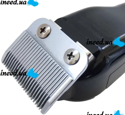 Профессиональная проводная машинка Mozer MZ-322 для стрижки волос с регулировкой длины лезвий и 4 насадками, Сетевая машинка триммер Мозер от сети