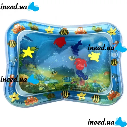 Children's play water mat Air Pro for the early development of coordination and thinking of toddlers from 3 months old, outdoor developing aqua mat with water