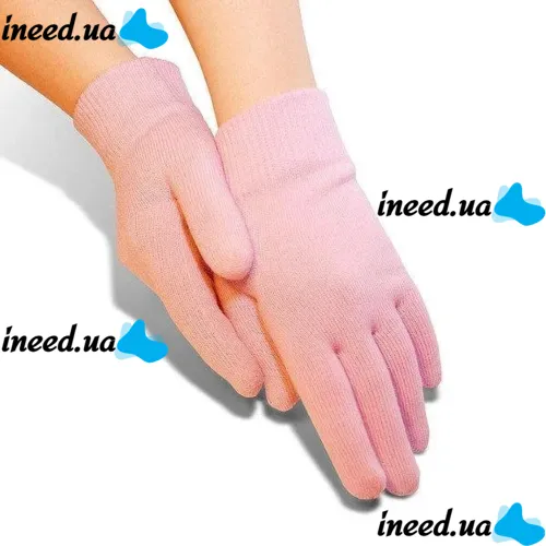 Moisturizing Gel Gloves Spa Gel Gloves PRO for SPA Treatments, Reusable Cosmetic Silicone Gloves to soften and moisturize the skin of the hands