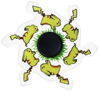 Детская игрушка антистресс спиннер бегущий Пикачу Run Animated Spinner 0057F с эффектом 3D анимации через камеру Покемон TL-24 для детей и взрослых
