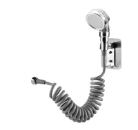 Душевая насадка на кран Mix Shower Mini с гибким шлангом и креплением на смеситель, Душевой комплект с адаптером аэратором для подключения душа