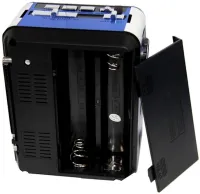 Аккумуляторный радиоприемник Golon RX-9133 с фонариком и встроенным плеером SD, USB, от сети с аккумулятором, FM Радио приемник Колонка на батарейках