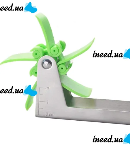 Нож слайсер для нарезки арбуза и дыни Sunroz Watermelon Slicer, Кухонное приспособление для резки кубиками фруктов в форме мельницы, Арбузорезка