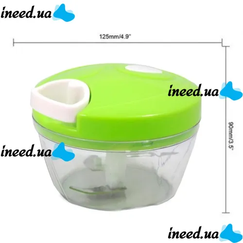Manual Multifunctional Mini Chopper Easy Spin Cutter New, Mechanical Kitchen Chopper for Chopping Food, Vegetables, Fruits and Garlic