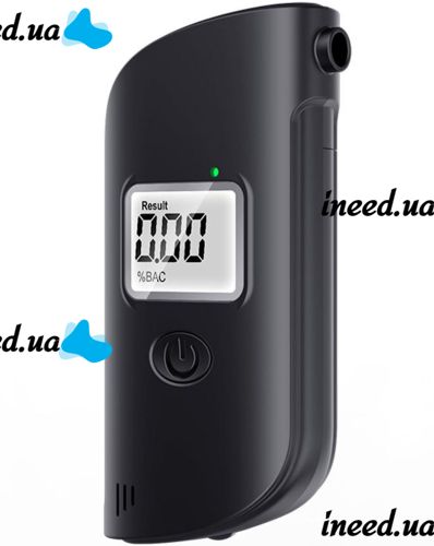 Карманный алкотестер Breath Alcohol Tester MR689 с мундштуками и LCD дисплеем, Персональный алкометр дыхания анализатор спирта HA-170 от батареек