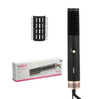 Hair Dryer Brush Straightener VGR V-490 Hair Dryerhot Air Comb for drying and styling any type of hair with hot air 2 in 1, Styler Comb 1200W