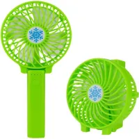 Ручной мини вентилятор Handy Mini Fan WX-6508 USB аккумуляторный настольный вентилятор трансформер со складной ручкой и съемным аккумулятором