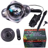 Уличный лазерный LED проектор Christmas Snowfall Projector WL-808 Снегопад с пультом, Светодиодный новогодний дискошар, Новогодняя уличная подсветка 