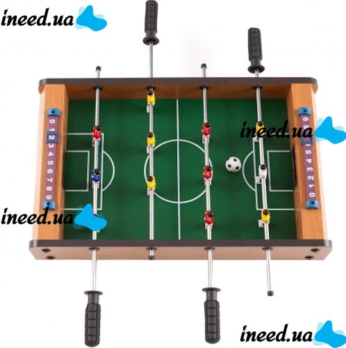 Настольная детская игра футбол Football Champions 2218 по 6 игроков в команде со счетчиком голов, Настольный набор 12 игроков на двоих для детей