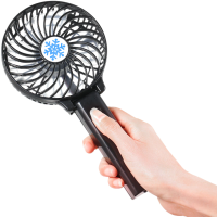 Ручной мини вентилятор Handy Mini Fan WX-6508 USB аккумуляторный настольный вентилятор трансформер со складной ручкой и съемным аккумулятором