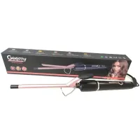 Профессиональная тонкая плойка Gemei GM-2825 ceramic pro 9мм для мелких кудрей, Афроплойка с турмалиновым покрытием, щипцы для завивки волос Gemmy