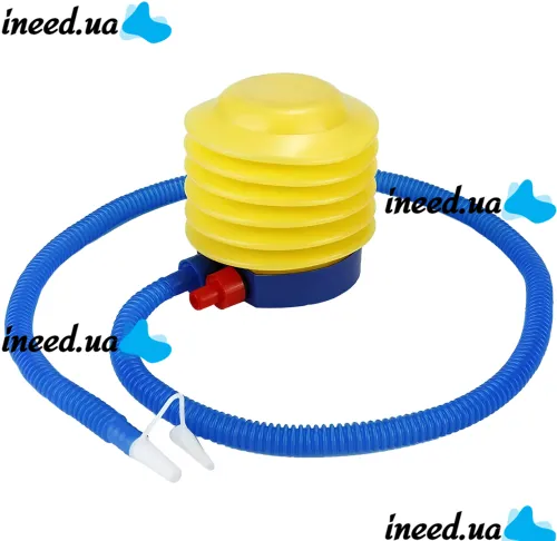 Inflatable Intime Baby Bath Tub JS033 anti-slip bath tub with cushion, drain and foot pump for babies AND1440