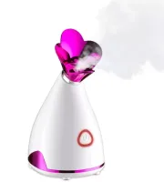 Паровая сауна для омоложения и увлажнения лица с ингалятором Phyopus Facial Ionic Steamer CL-5358, Распариватель 2в1 с ионизатором для чистки кожи