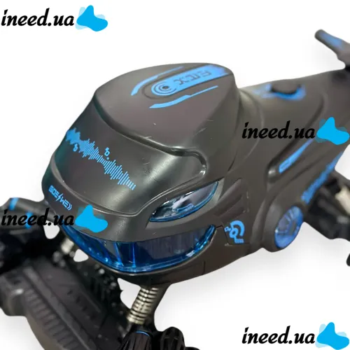 Игрушечная детская машинка автомобиль Акула S-Drift S883 с пультом ДУ, Гоночная машина 2,4 ГГц с подсветкой и паром на радиоуправлении для детей