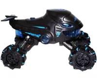 Игрушечная детская машинка автомобиль Акула S-Drift S883 с пультом ДУ, Гоночная машина 2,4 ГГц с подсветкой и паром на радиоуправлении для детей