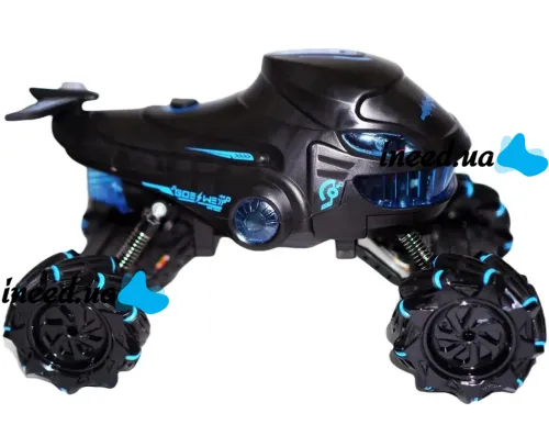 Игрушечная детская машинка автомобиль Акула S-Drift S883 с пультом ДУ, Гоночная машина 2,4 ГГц с подсветкой и паром на радиоуправлении для детей