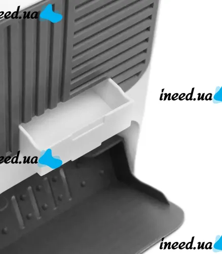 Настенный органайзер для мыла Flip Lid Drain Soap Box на 2 отсека с откидными крышками, Двойная навесная мыльница со сливом на стену в ванную