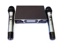 Радиосистема Shure SH-600G3, база, 2 микрофона, гарнитура беспроводная профессиональная радиосистема с двумя микрофонами и базой