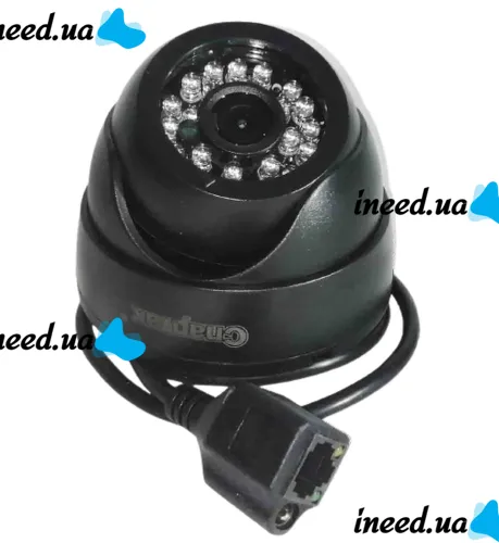 Indoor CCTV Camera Spartak CCTV Camera 349 IP 1.3 MP , Digital Dome Color HD Video Camera for Home with LAN Connector